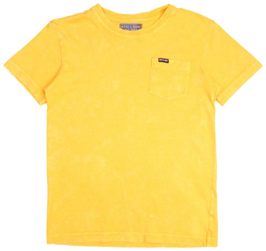 

Gini Jony Boy Cotton blend Printed T-shirt - Yellow