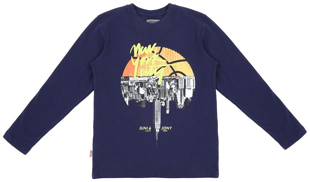 

Gini Jony Boys Blue T-Shirt
