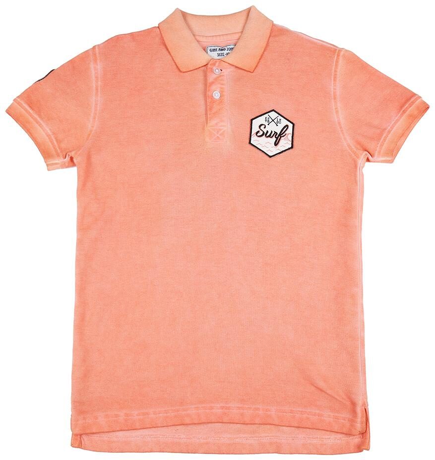 

Gini Jony Boy Cotton Solid T-shirt - Pink