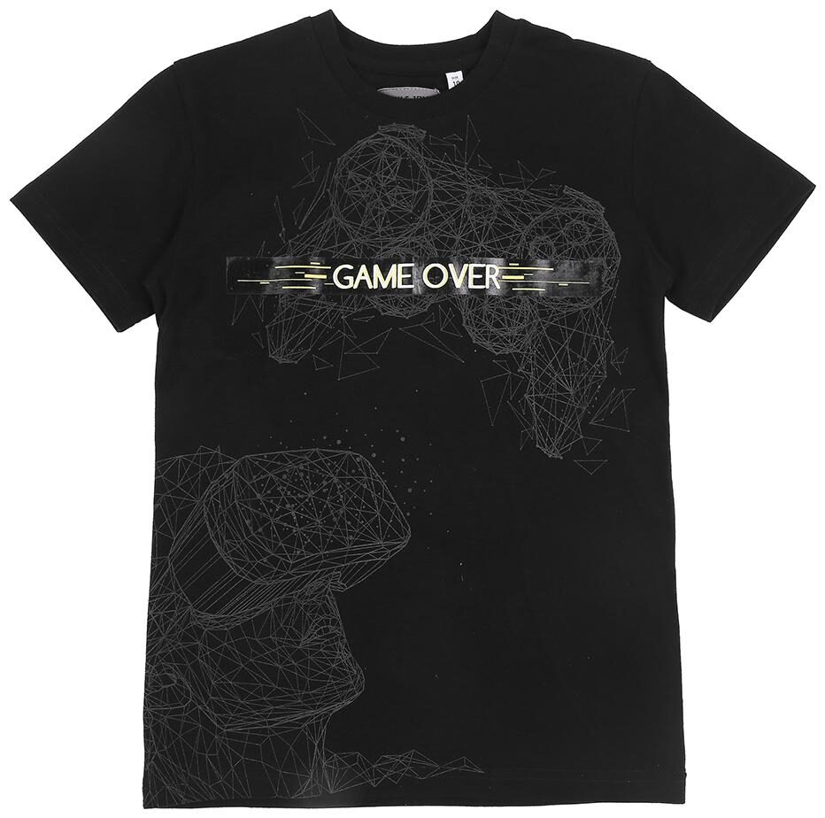 

Gini Jony Boys Black T-Shirt