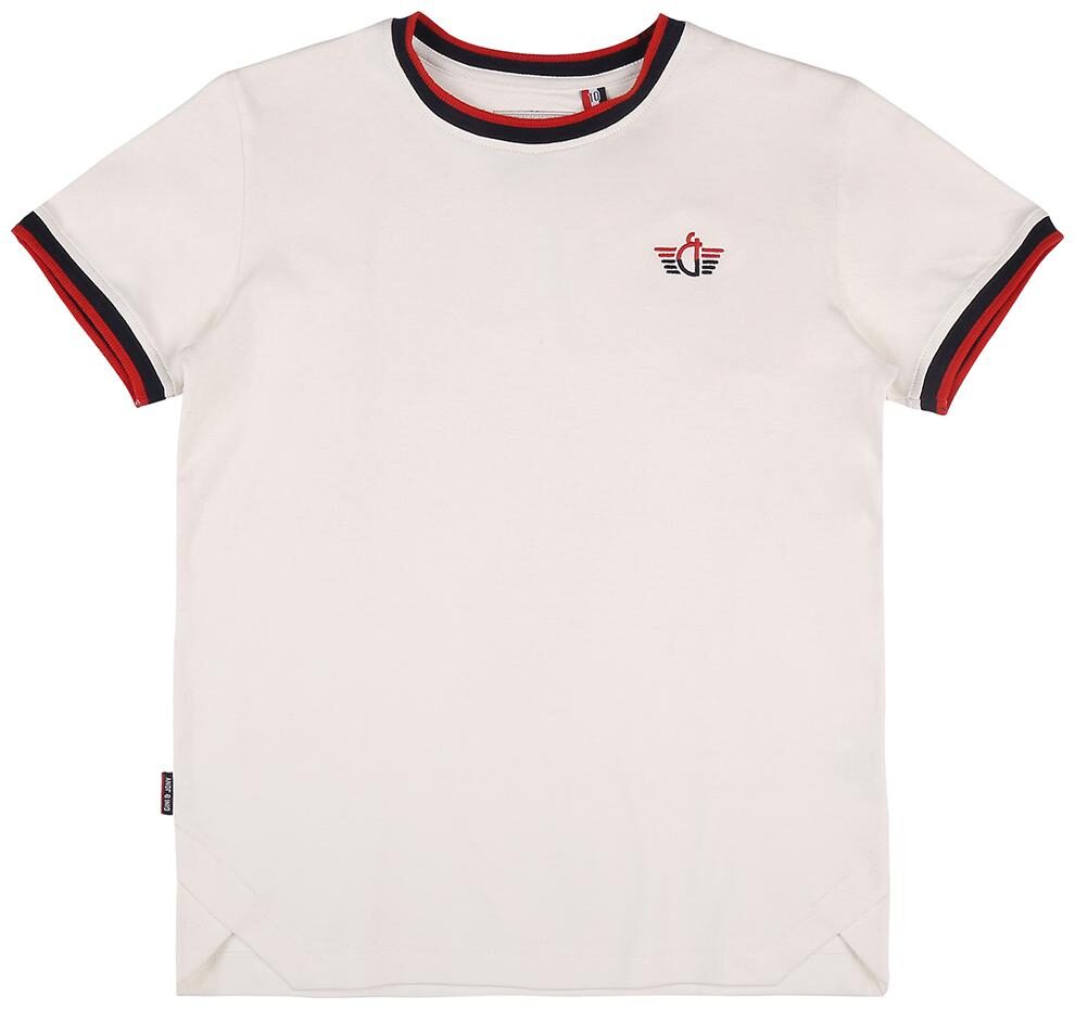 

Gini Jony Boy Cotton Solid T-shirt - White