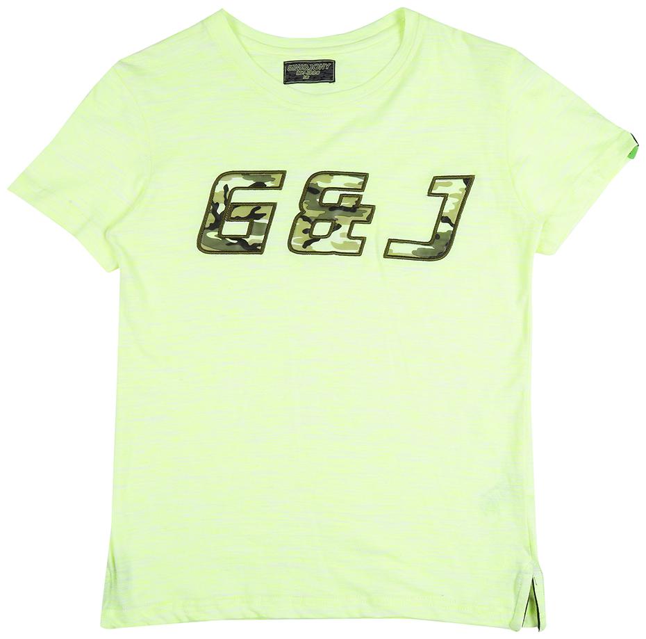 

Gini Jony Boy Cotton Solid T-shirt - Green