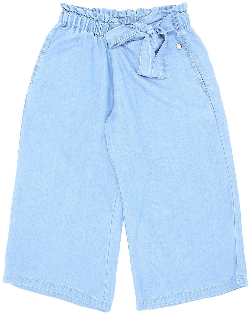 

Gini Jony Girl Denim Solid Denim shorts - Blue
