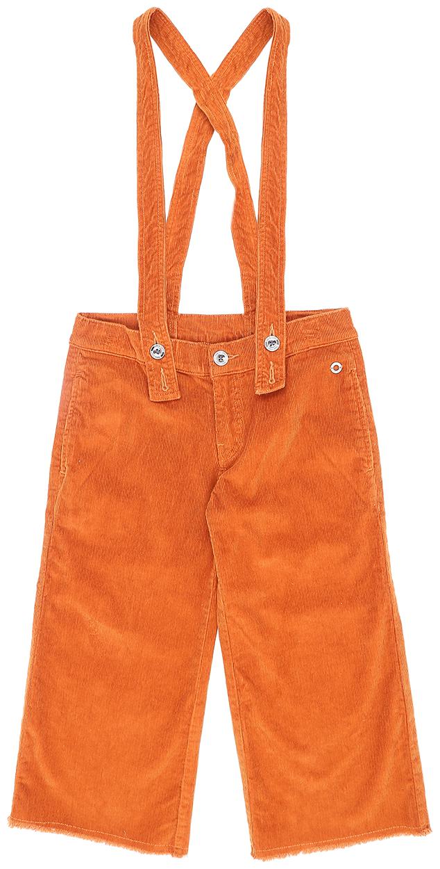 

Gini Jony Girl Cotton Solid Denim shorts - Brown