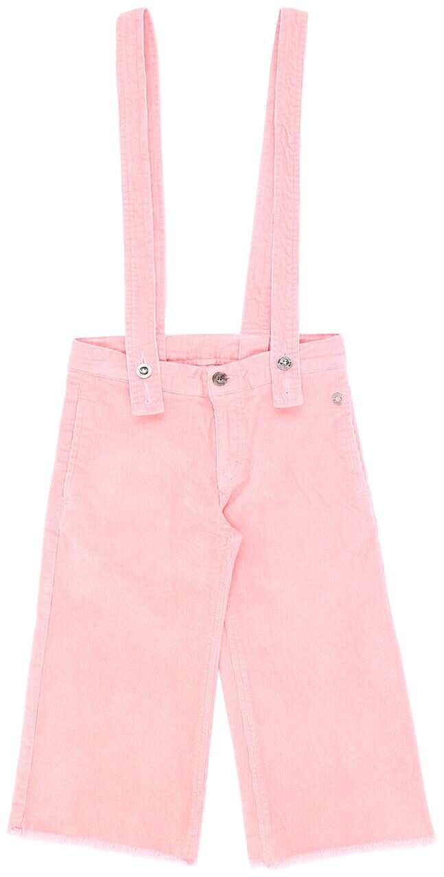 

Gini Jony Girl Cotton Solid Denim shorts - Pink