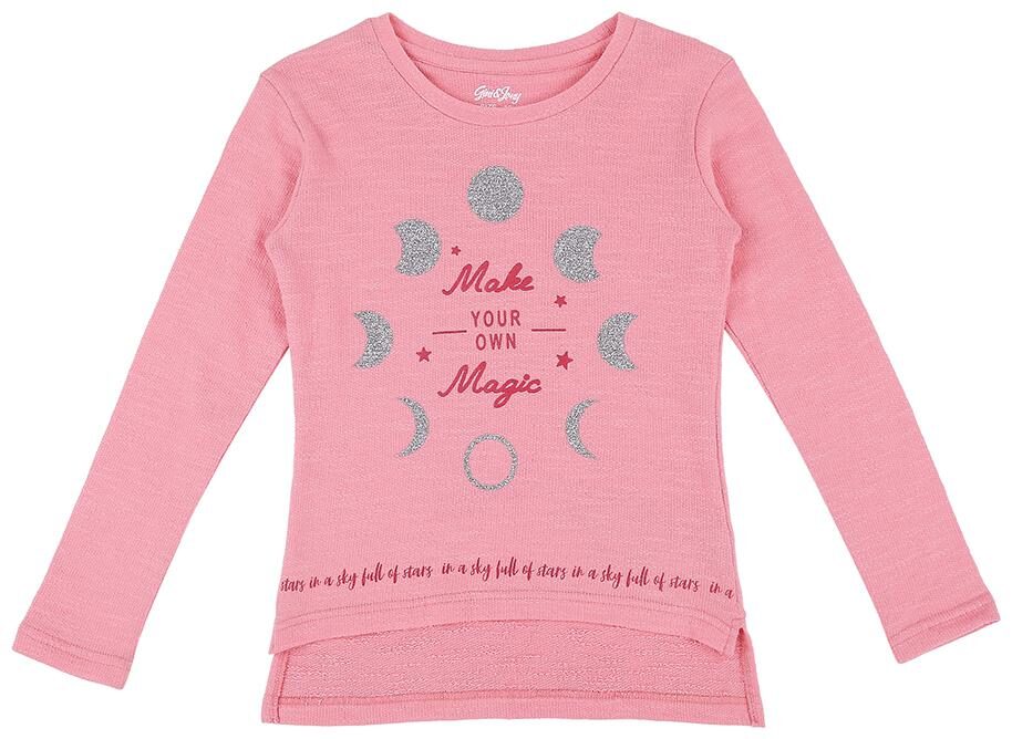

Gini Jony Girl Cotton Printed T shirt - Pink