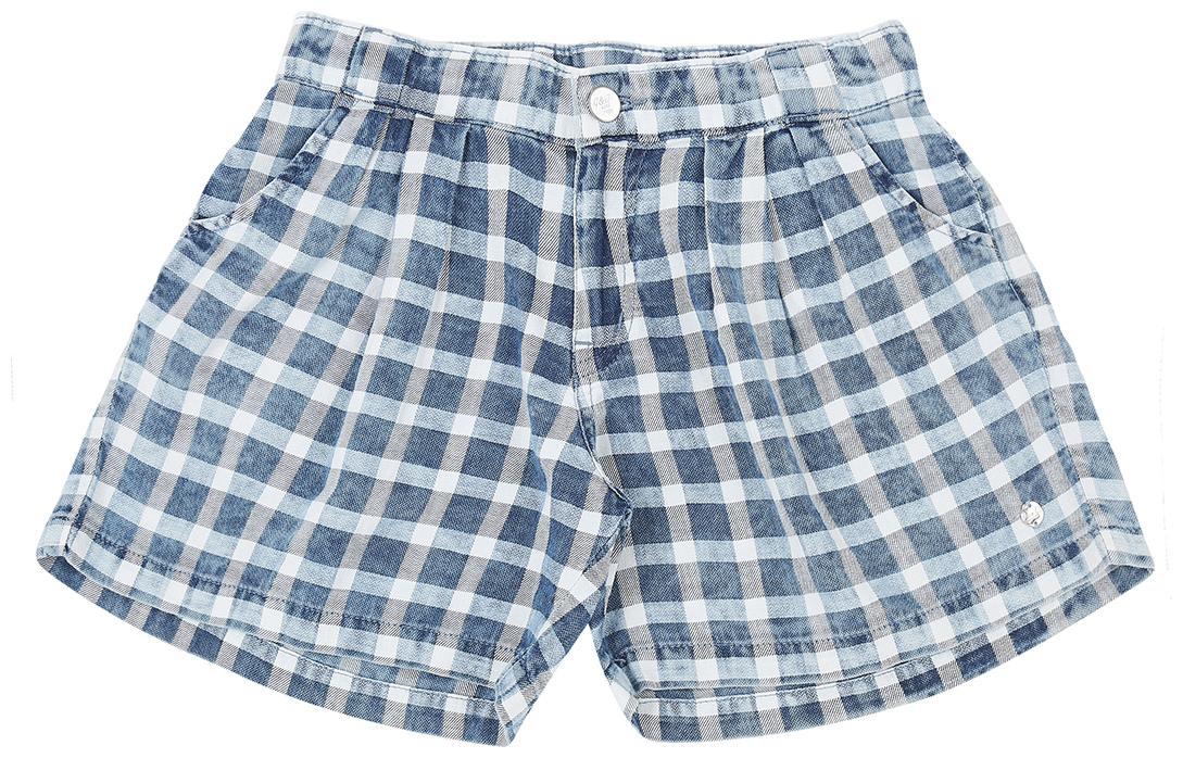 

Gini Jony Girl Denim Solid Denim shorts - Blue
