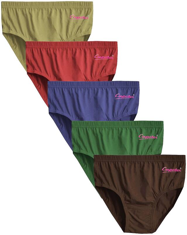 CUPATEX Panty & bloomer for Girls - Multi , Pack of 5