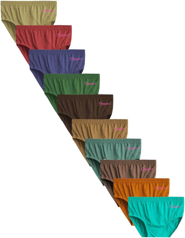 CUPATEX Panty & bloomer for Girls - Multi , Pack of 10