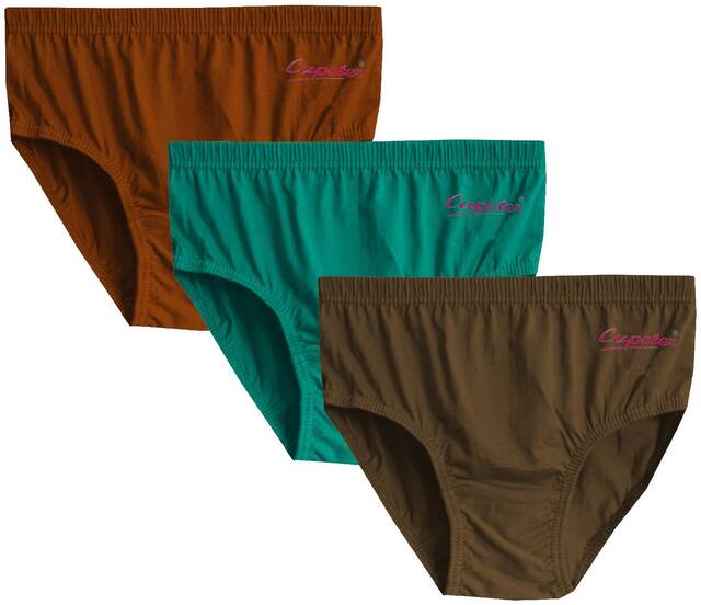 CUPATEX Panty & bloomer for Girls - Multi , Pack of 3