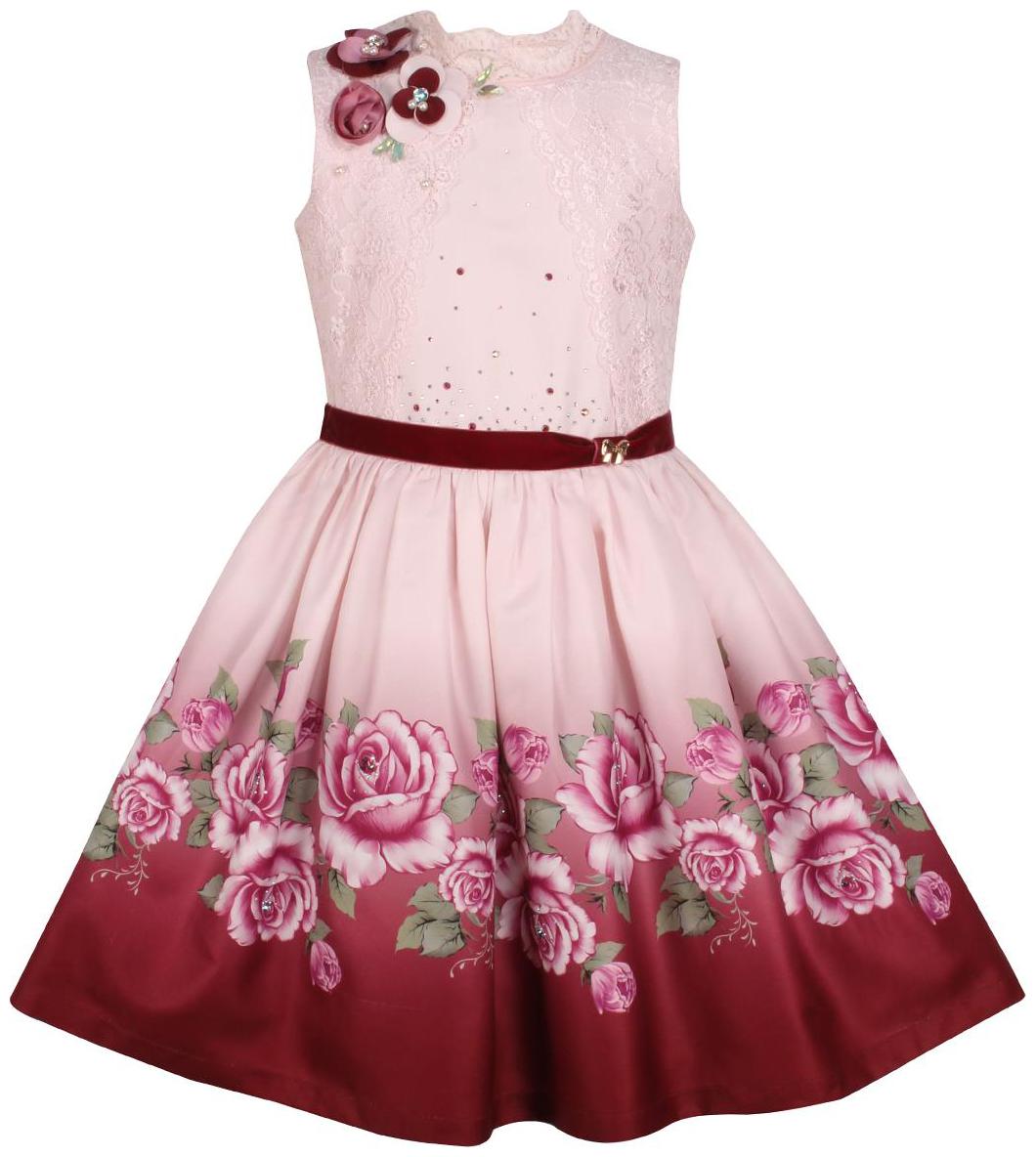 

Cutecumber Baby girl Georgette Floral Princess frock - Pink