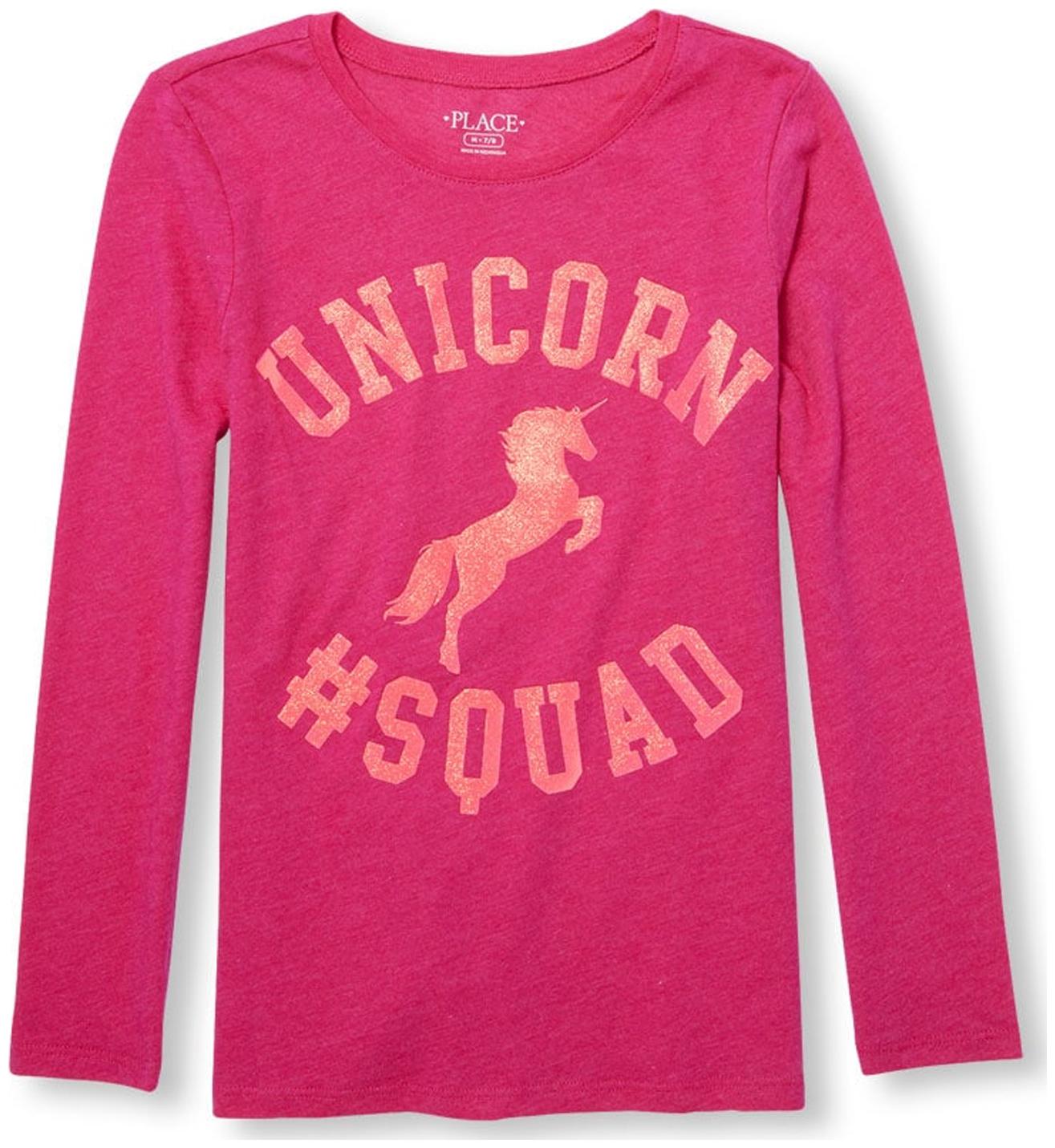 

THE CHILDREN S PLACE Girl Cotton Printed T shirt - Pink