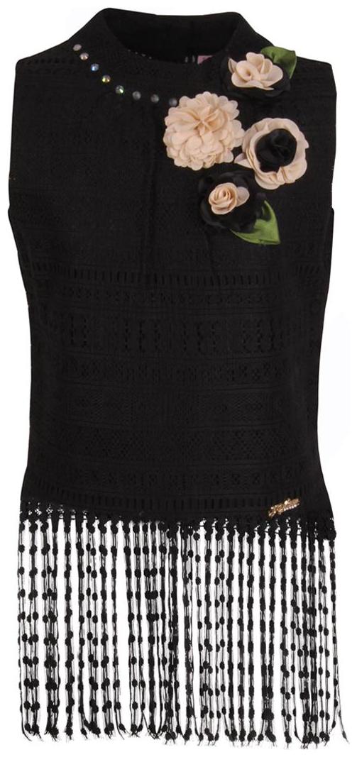 

Cutecumber Girl Blended Solid Top - Black