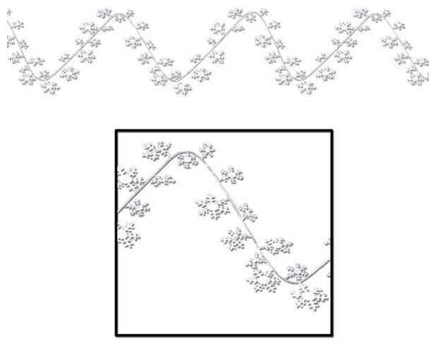 

Gleam N Flex Snowflake Garland