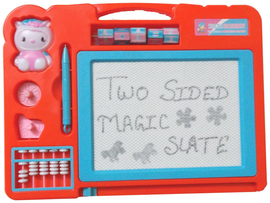 

Glitter Collection Red Double Sided Slate