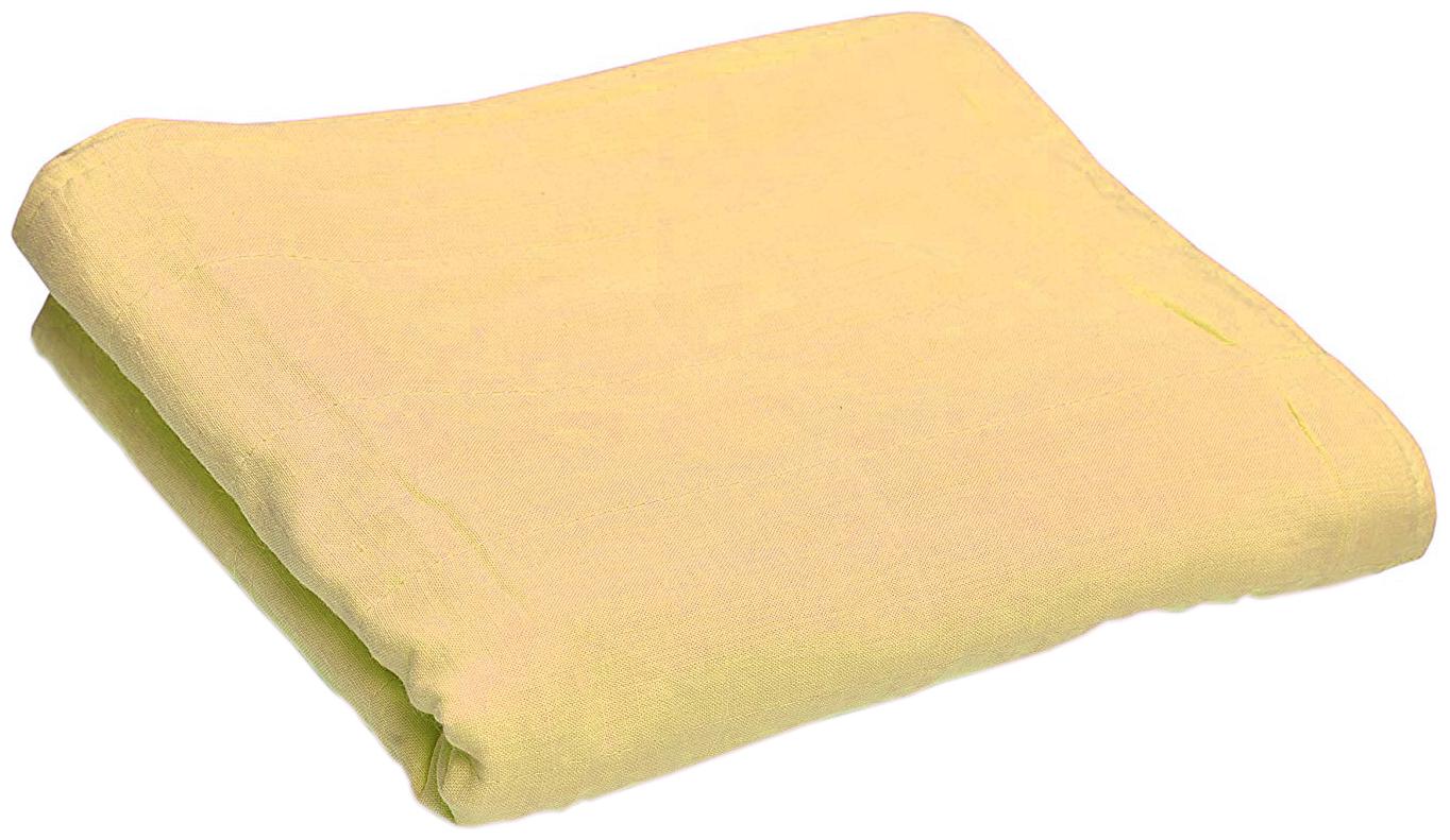 

Glus Baby s Pure Cotton Wrapping Swaddle Sheets Color- Yellow Size-Medium
