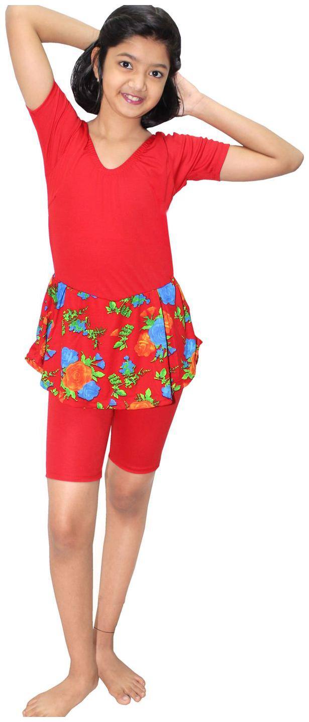 Goodluck Fashions Girl Polyester Shorts - Multi