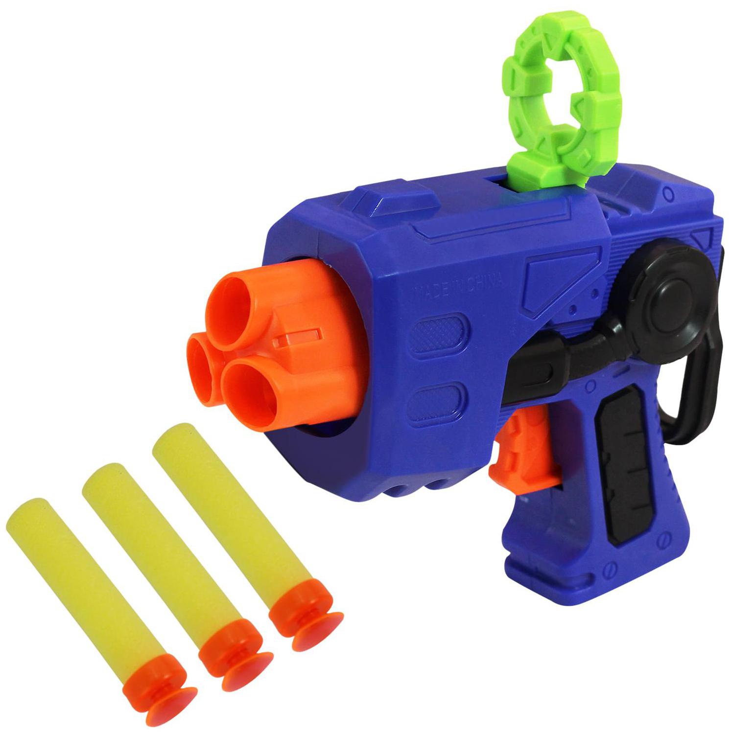 

Gun Shoot Foam Bullets Nerf Type Pull It And Shoot Foam Bullet Kids Love Toy