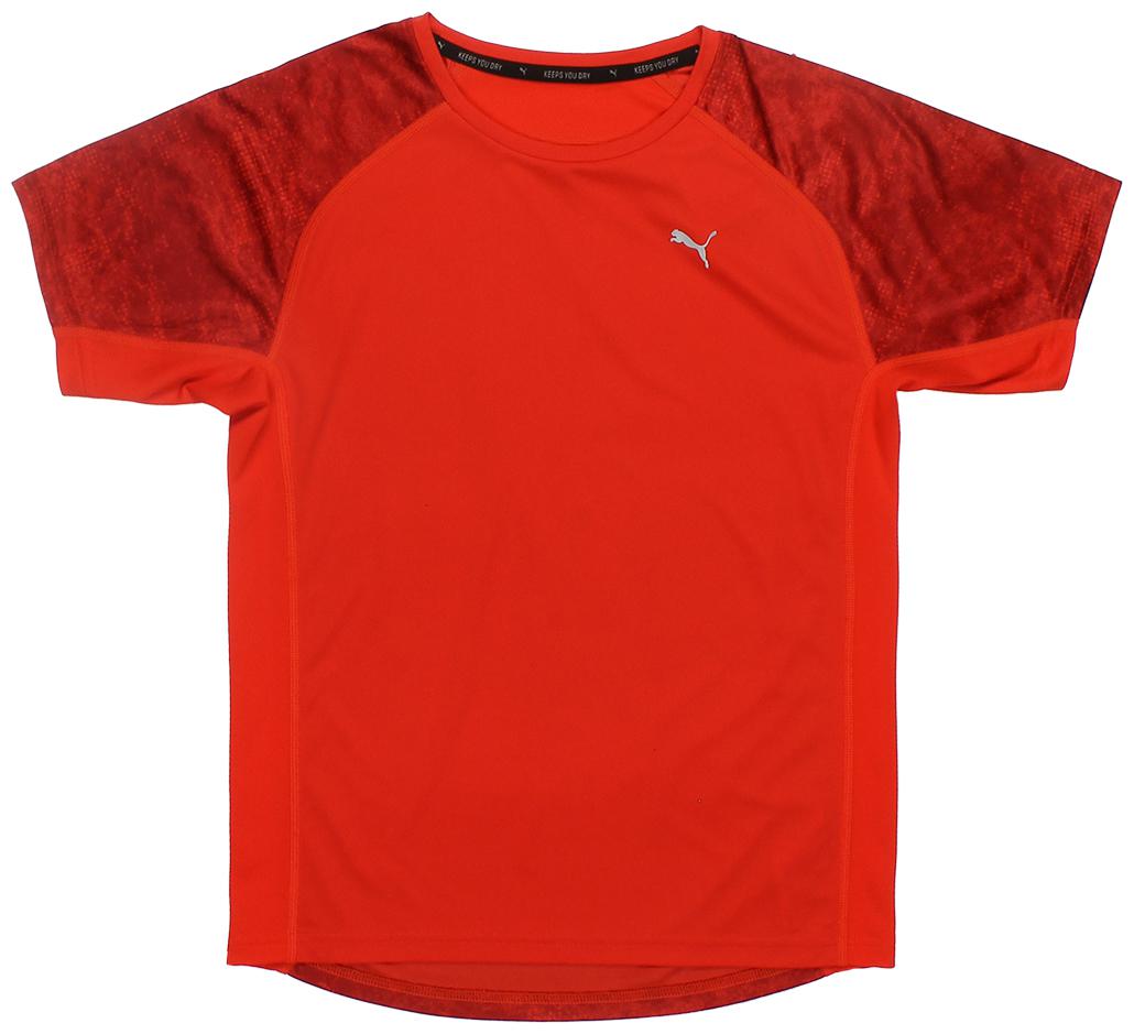 

Puma Boy Polyester Printed T-shirt - Red