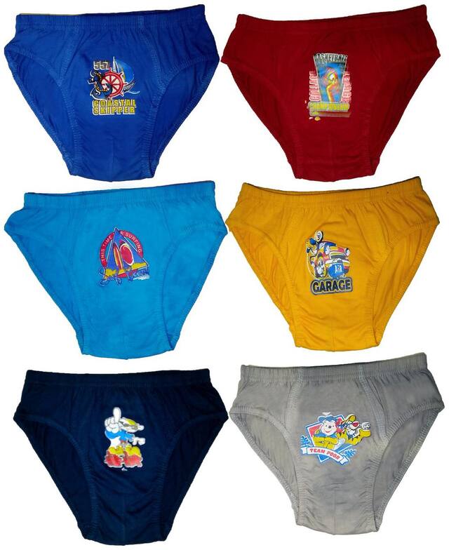 Hap Brief For Boys - Multi , Pack of 6