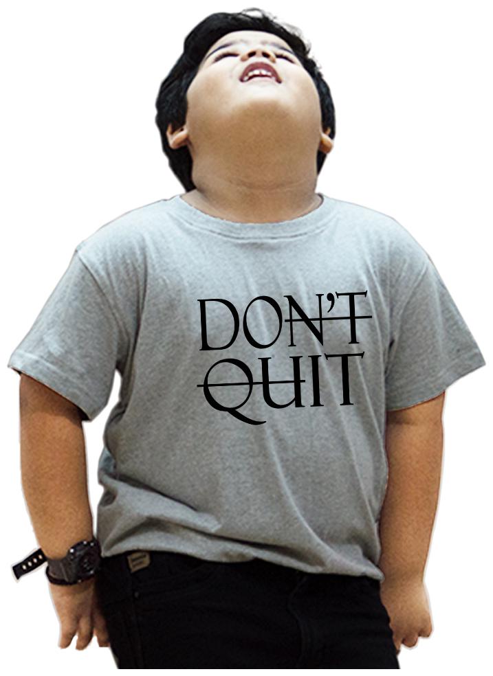 

HEYUZE Boy Cotton Printed T-shirt - Grey