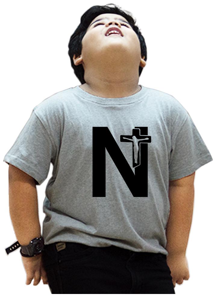 

HEYUZE Boy Cotton Printed T-shirt - Grey
