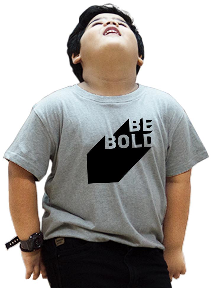 

HEYUZE Boy Cotton Printed T-shirt - Grey