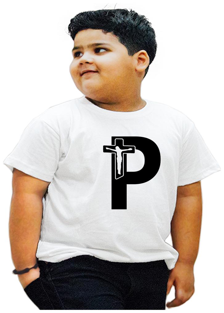 

HEYUZE Boy Cotton Printed T-shirt - White