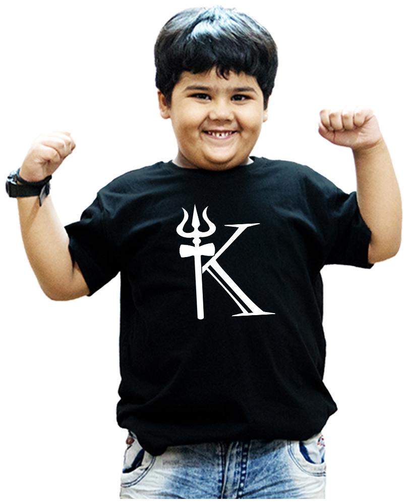 

HEYUZE Boy Cotton Printed T-shirt - Black