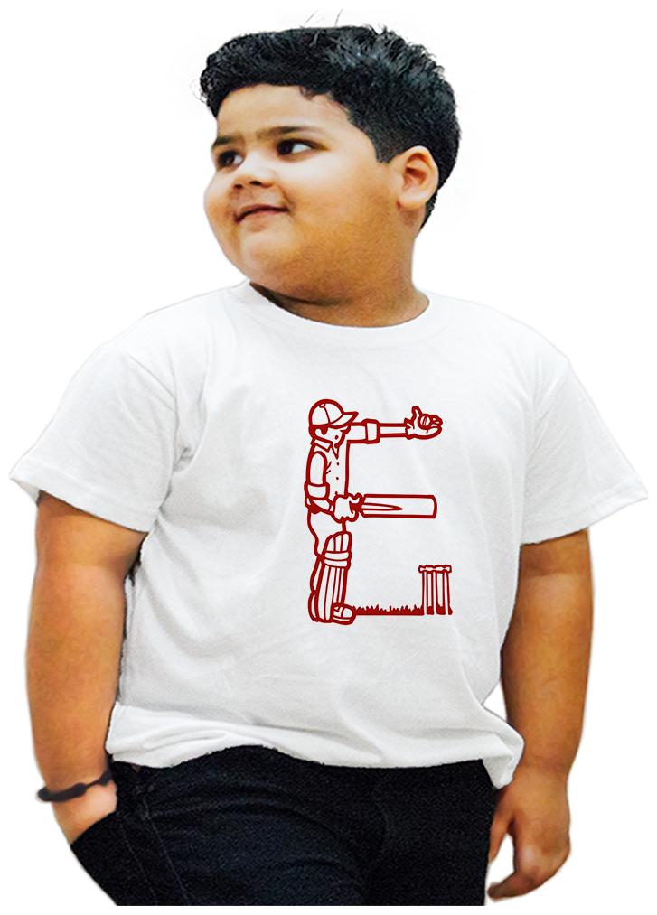 

HEYUZE Boy Cotton Printed T-shirt - White
