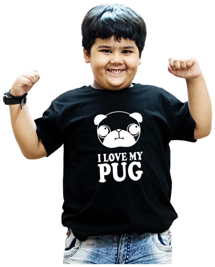 

HEYUZE Boy Cotton Solid T-shirt - Black