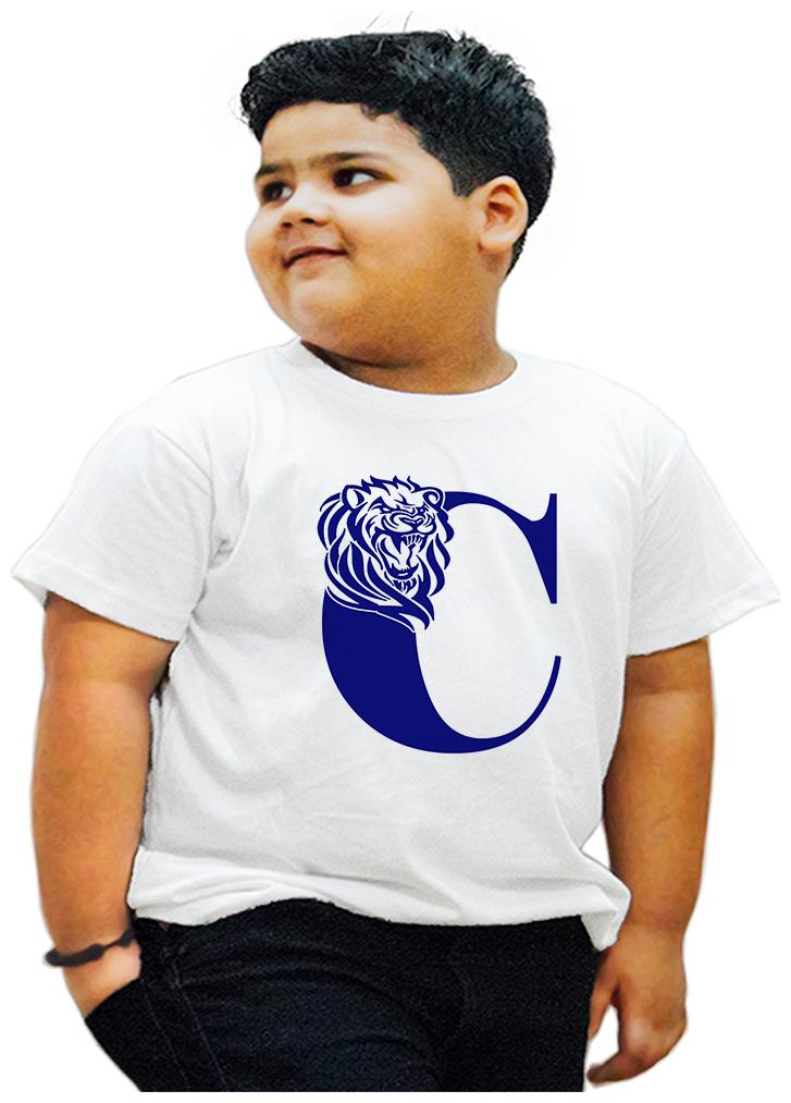 

HEYUZE Boy Cotton Printed T-shirt - White
