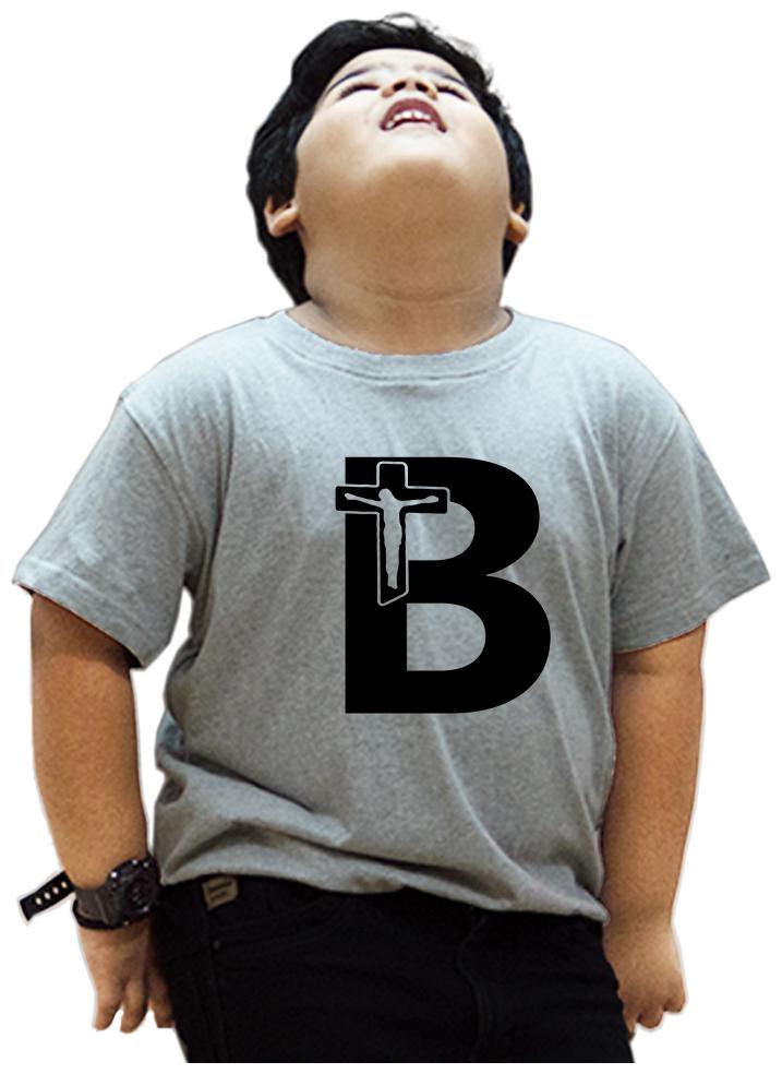 

HEYUZE Boy Cotton Printed T-shirt - Grey