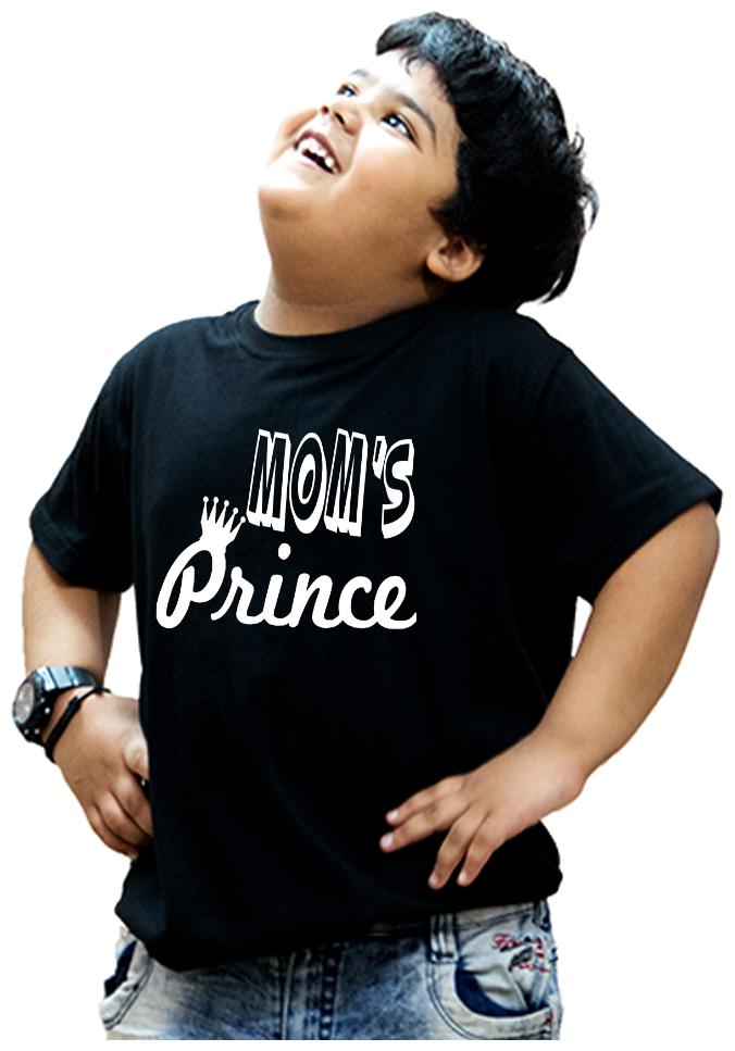 

HEYUZE Boy Cotton Solid T-shirt - Black
