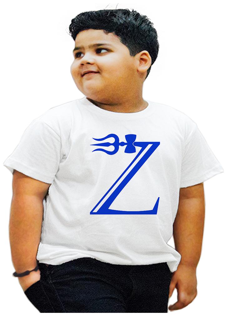

HEYUZE Boy Cotton Printed T-shirt - White