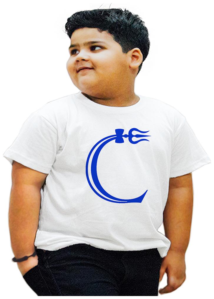 

HEYUZE Boy Cotton Printed T-shirt - White