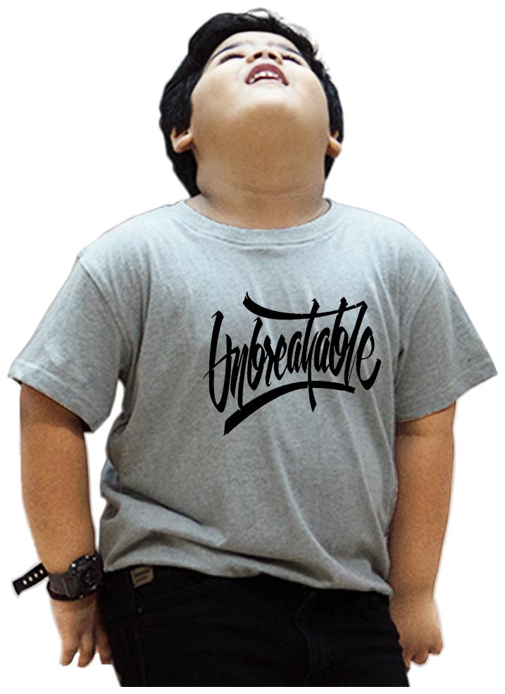 

HEYUZE Boy Cotton Printed T-shirt - Grey