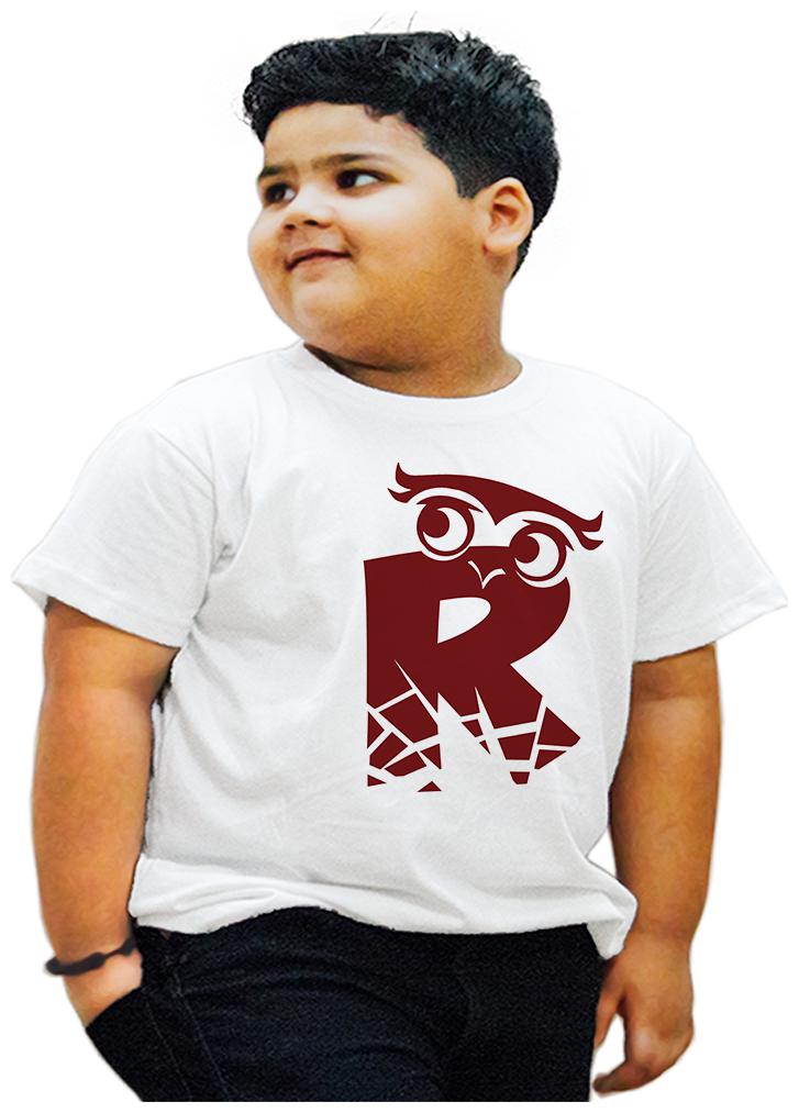 

HEYUZE Boy Cotton Printed T-shirt - White