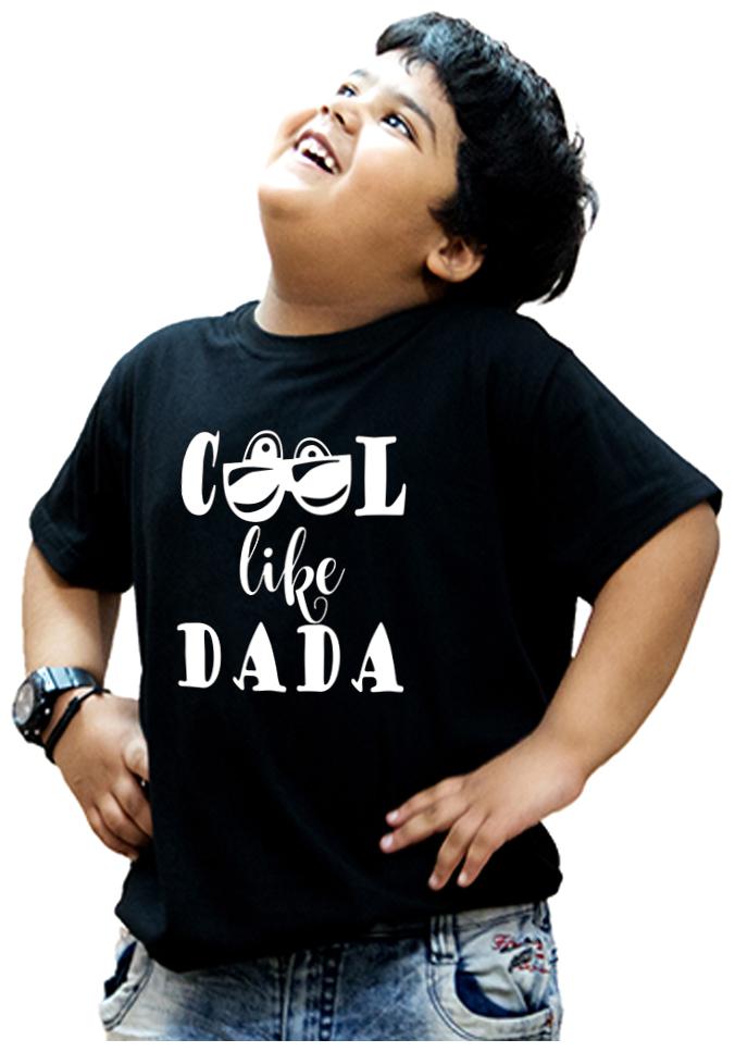 

HEYUZE Boy Cotton Solid T-shirt - Black
