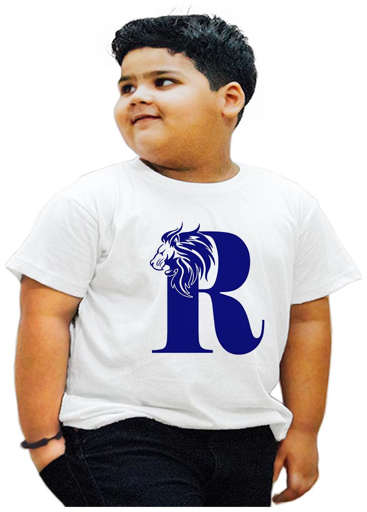 

HEYUZE Boy Cotton Printed T-shirt - White