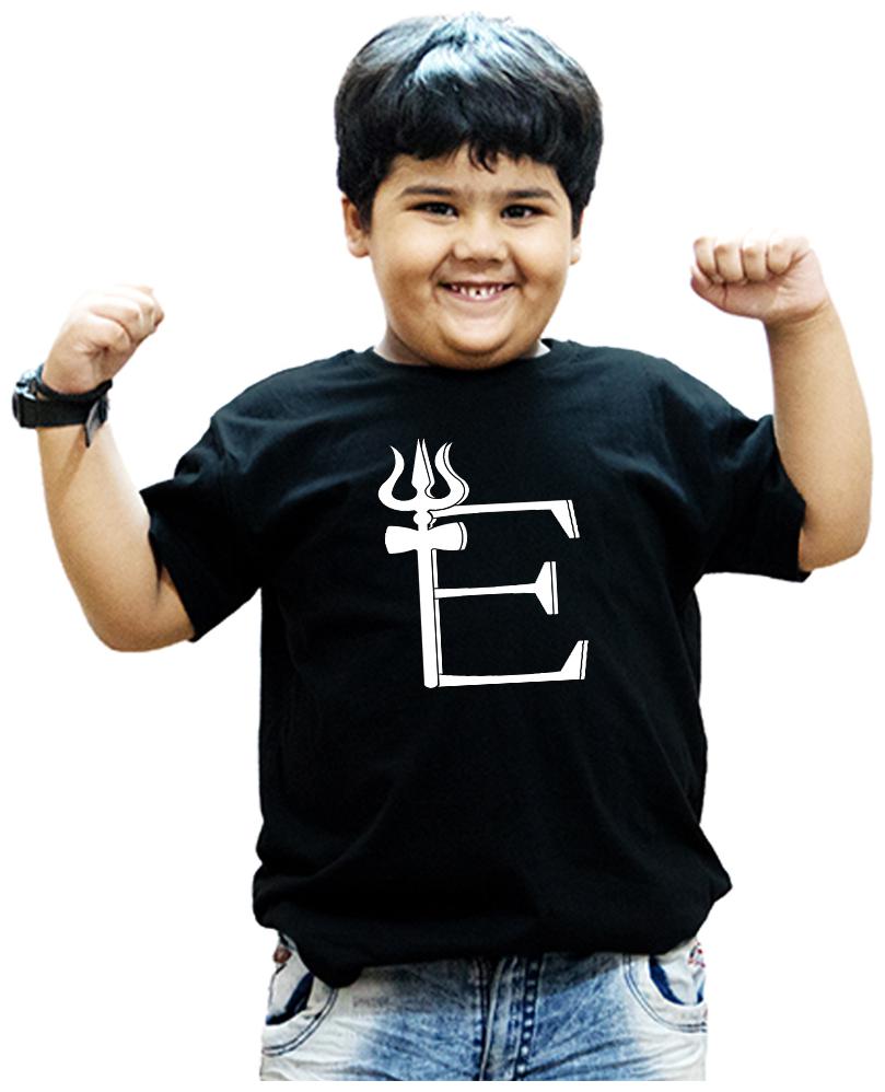

HEYUZE Boy Cotton Printed T-shirt - Black
