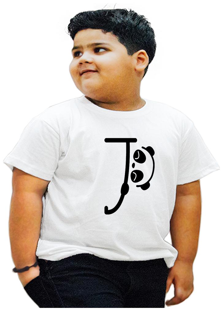 

HEYUZE Boy Cotton Printed T-shirt - White