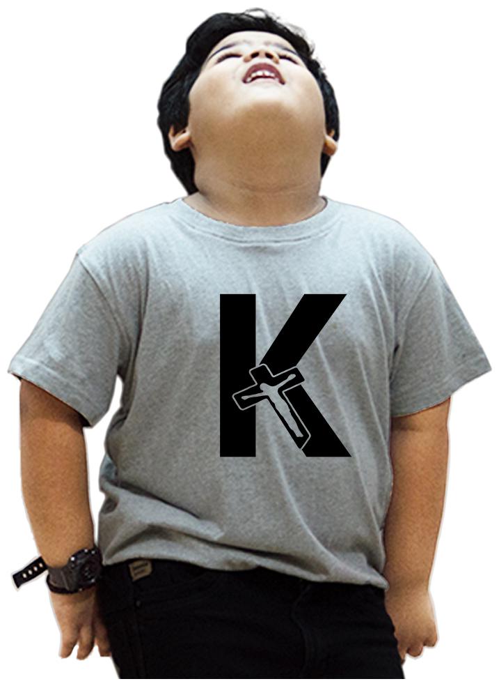 

HEYUZE Boy Cotton Printed T-shirt - Grey