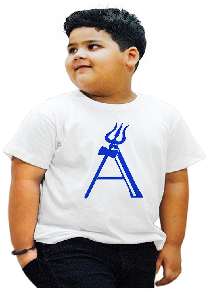 

HEYUZE Boy Cotton Printed T-shirt - White
