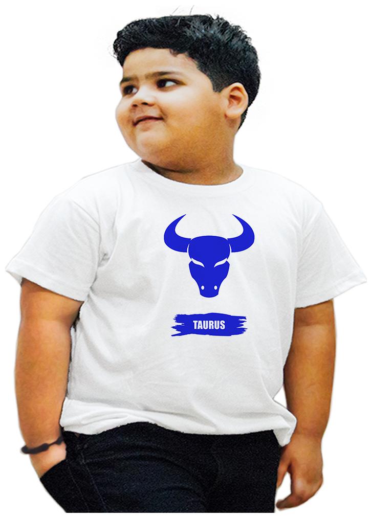 

HEYUZE Boy Cotton Printed T-shirt - White