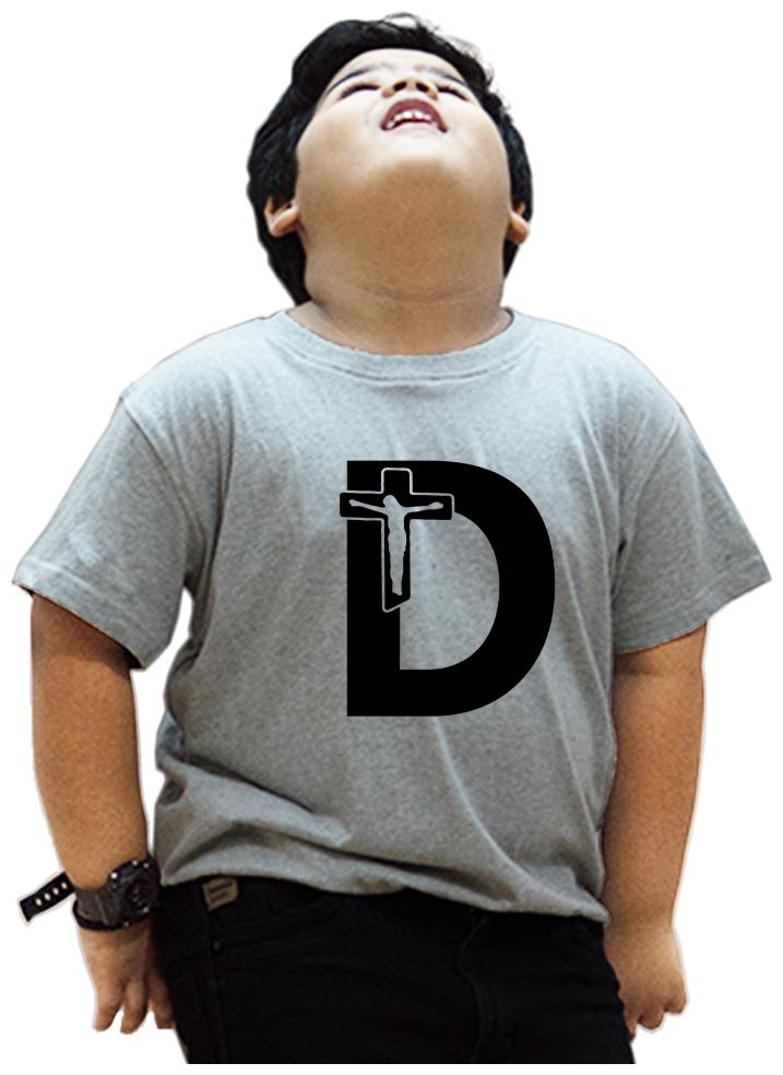 

HEYUZE Boy Cotton Printed T-shirt - Grey