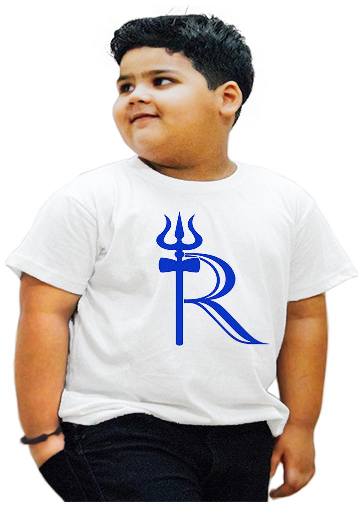 

HEYUZE Boy Cotton Printed T-shirt - White