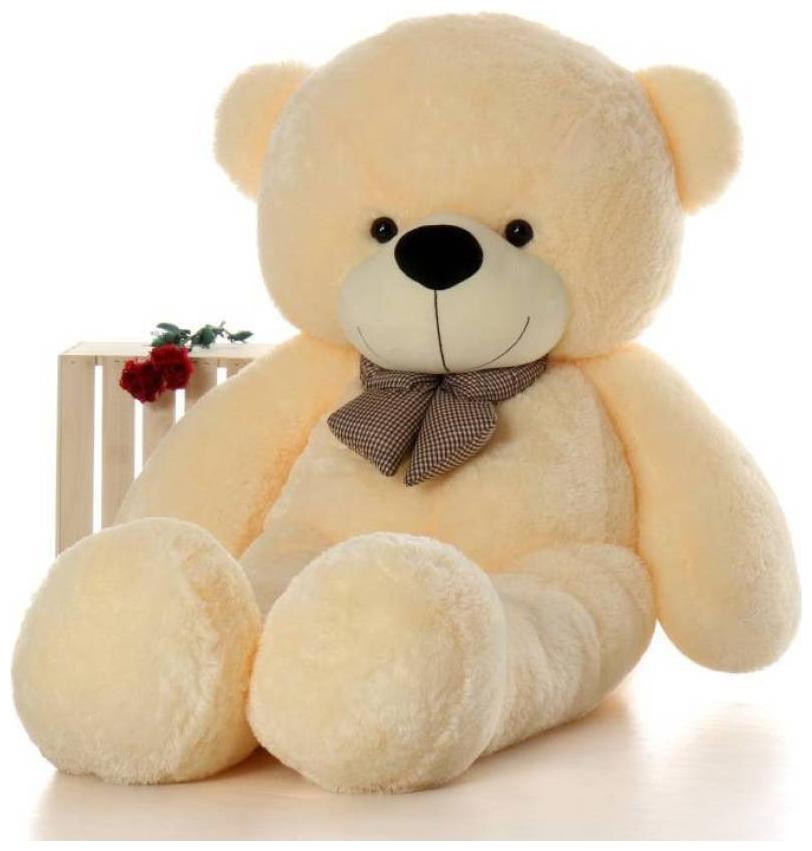 

Gking Cream Teddy Bear - 91 cm