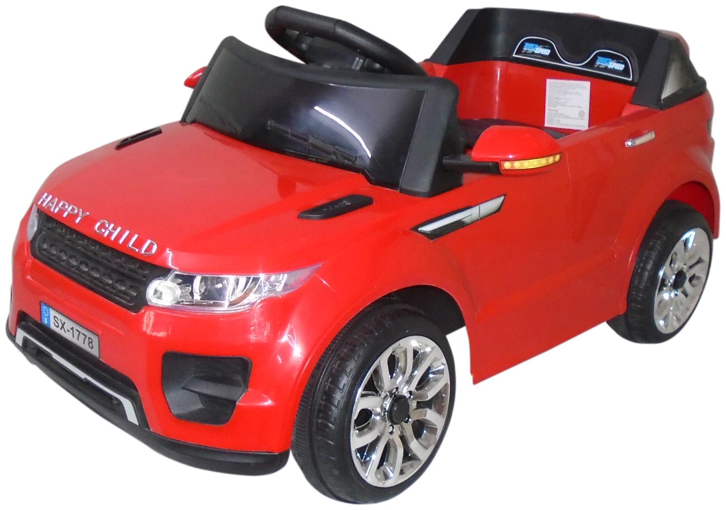 

Hlx-Nmc Electric Rechargeable Red Ride-on car - 2-4 years Bis certified
