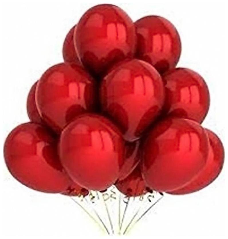 

HMS-PRO Solid EVA0040 Balloon (Red Pack of 50)
